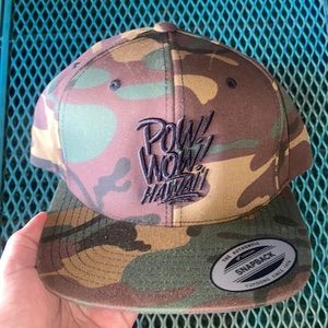 POW WOW Hawaii Cameo SnapBack Trucker Hat